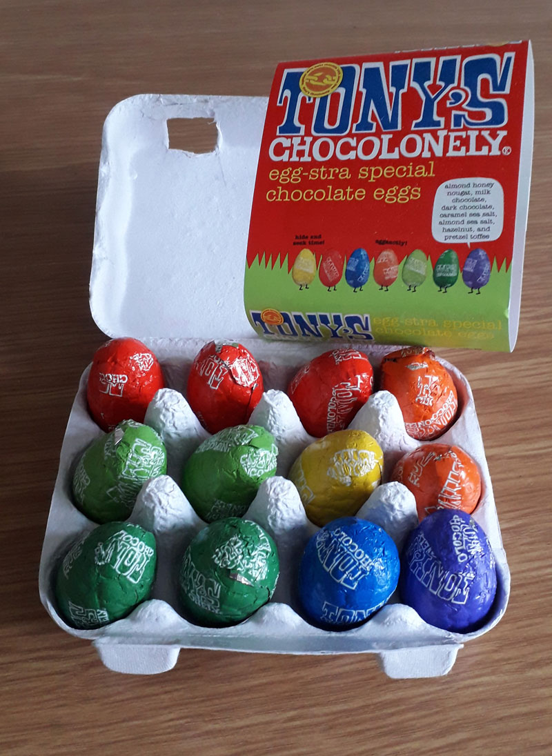 Eggs in a box
